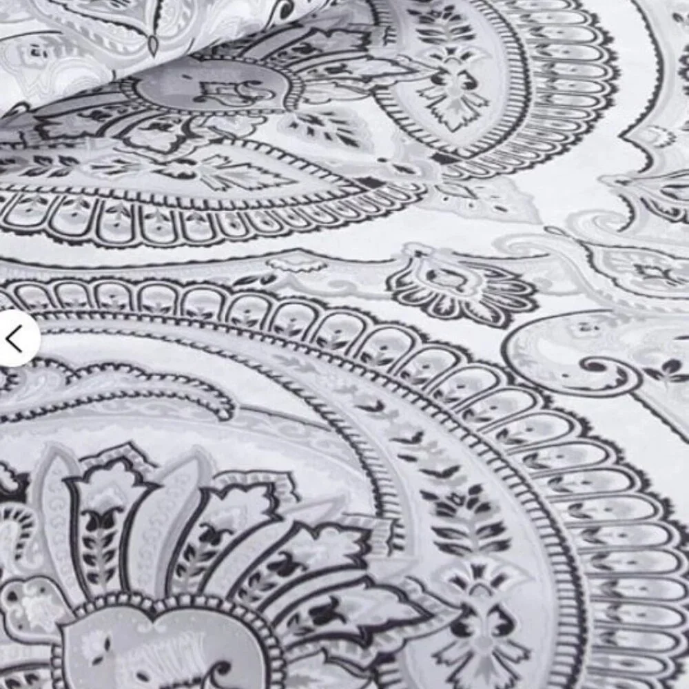 Southshore Fine Linens Pure Melody Quilt Set Reversible Paisley